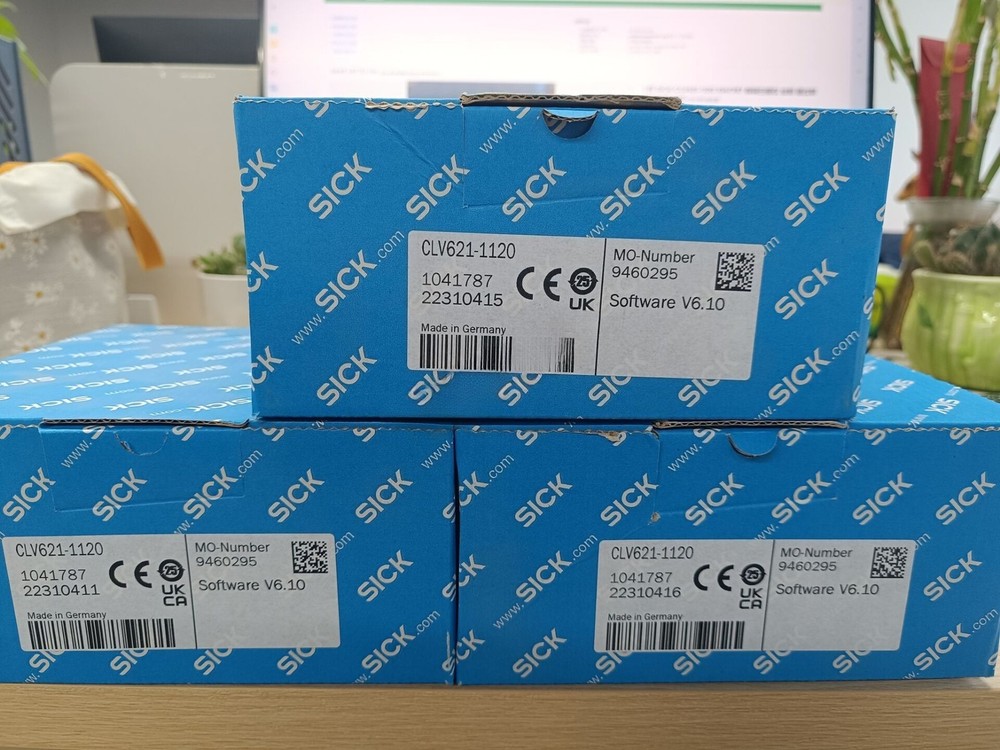 1PCS SICK CLV621-1120 1041787 Barcode Scanner new via FedEx or DHL