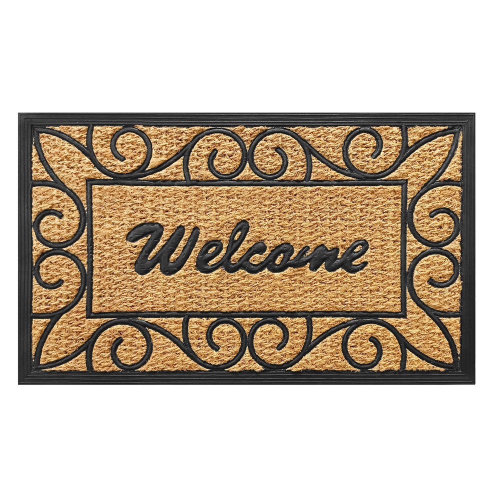 Coco Mat 18x30 Inch Natural Fiber Remi Doormat