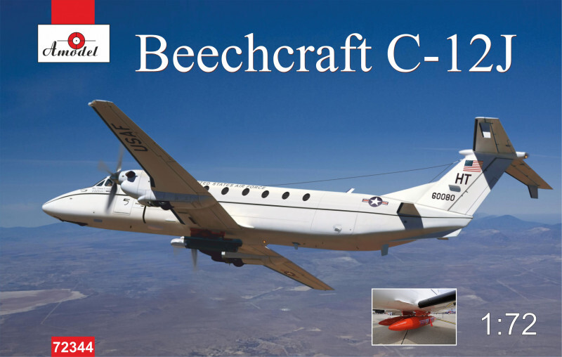 AMODEL 72344 Beechcraft C-12J  Scale 1/72 - Plastic model kit