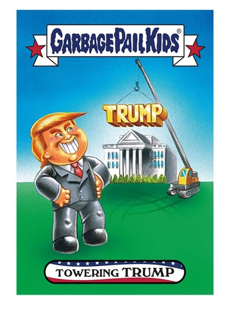Garbage Pail Kids Disg-Race To The White House Trump Card #65