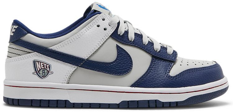 Nike NBA x Dunk Low EMB Grade School '75th Anniversary - Nets' DO6288-001