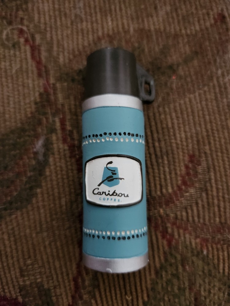 Caribou Coffee Thermos Christmas Ornament Without Hanging String