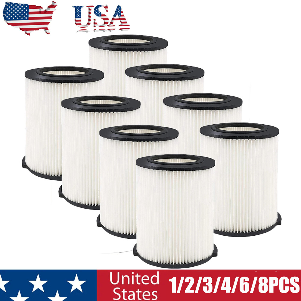 RIDGID Shop Vac VF4000 Washable Pleated Filter for Wet Dry Vacuums  