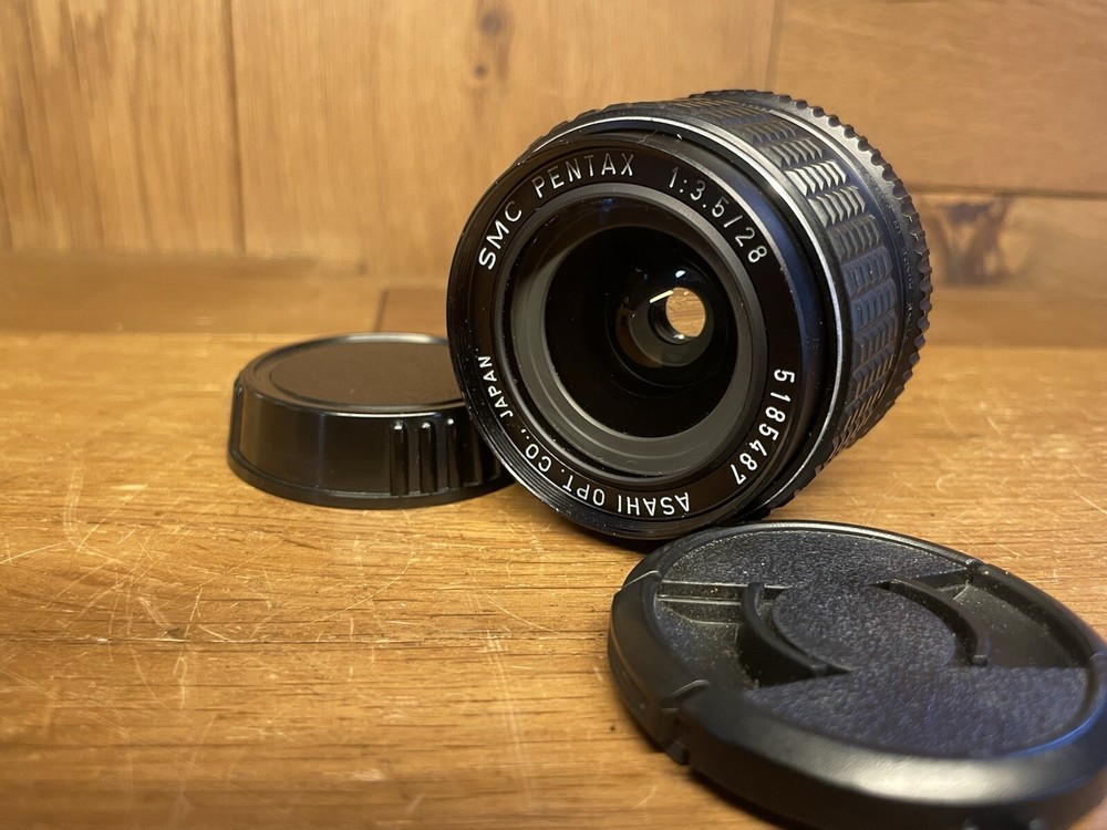 *CLA'd : Near Mint* SMC Pentax 28mm F/3.5 Wide Angle Lens K PK Mount From Japan