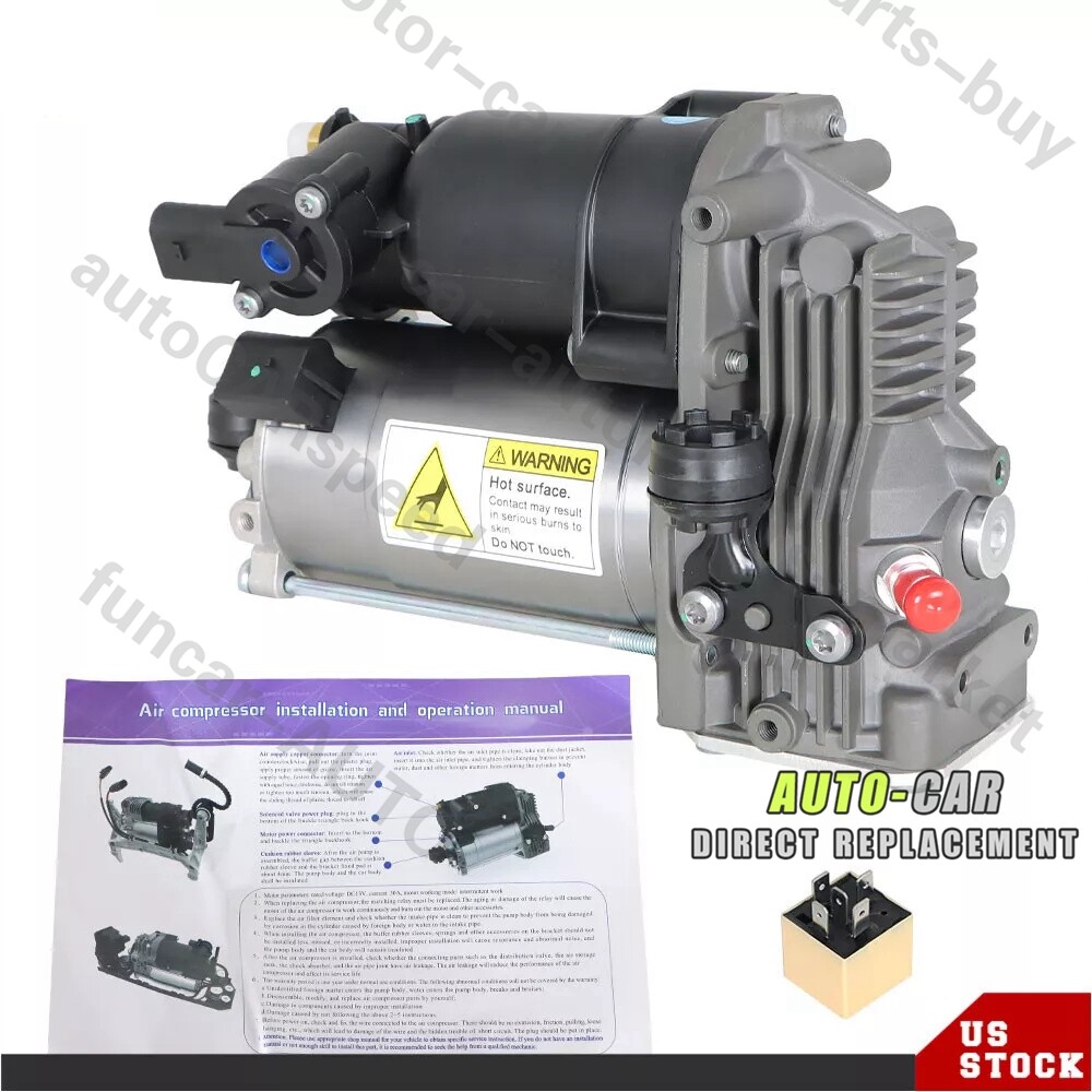Air Suspension Compressor For 2006-2012 Mercedes GL320 GL350 GL450 GL550 ML350
