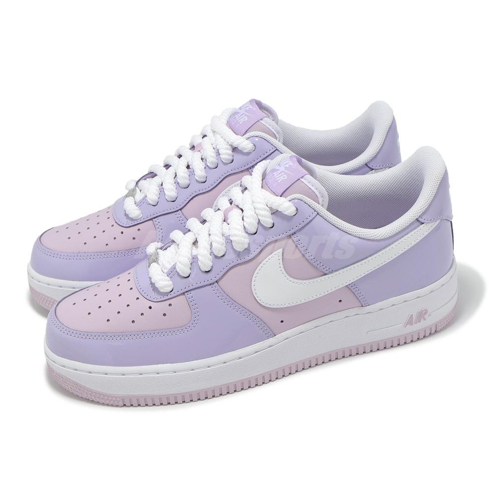 Nike Air Force 1 07 LV8 AF1 Hydrangeas Patent Men Casual Shoes HV9405-500