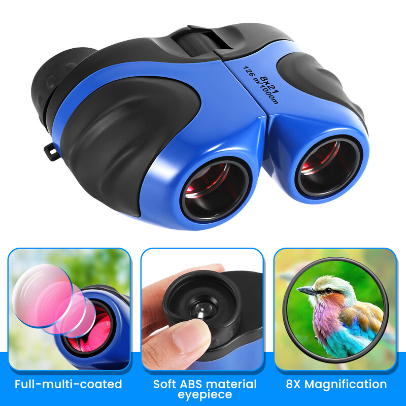 Kids Binoculars Toy for Toddlers Ages 6+ Months Educational Outdoor Exploration Gift for Boys Girls