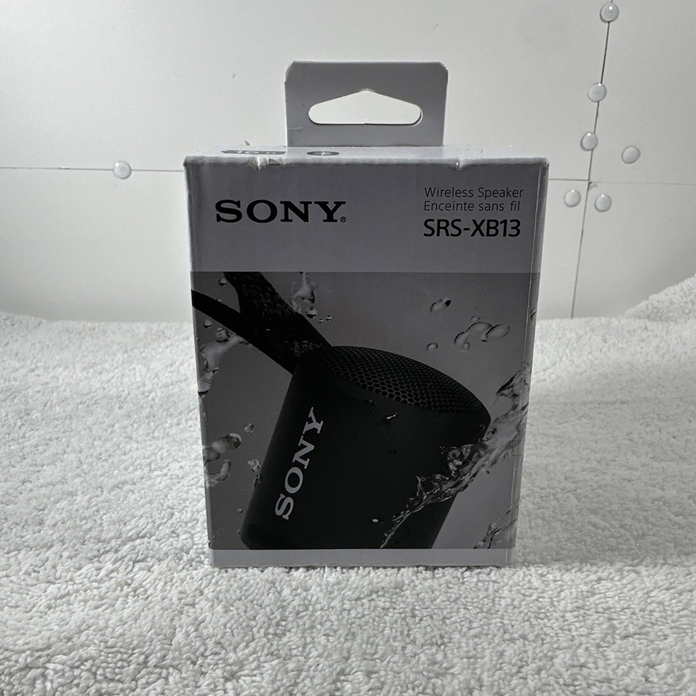 Sony SRS-XB13 Compact Wireless Bluetooth Speaker in Black