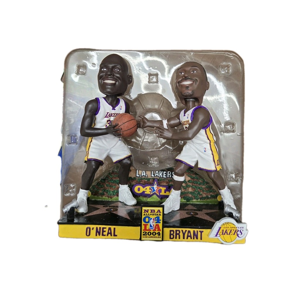 Kobe Bryant Shaquille O'Neal Shaq LE #161/504 Forever Legends Court Bobblehead