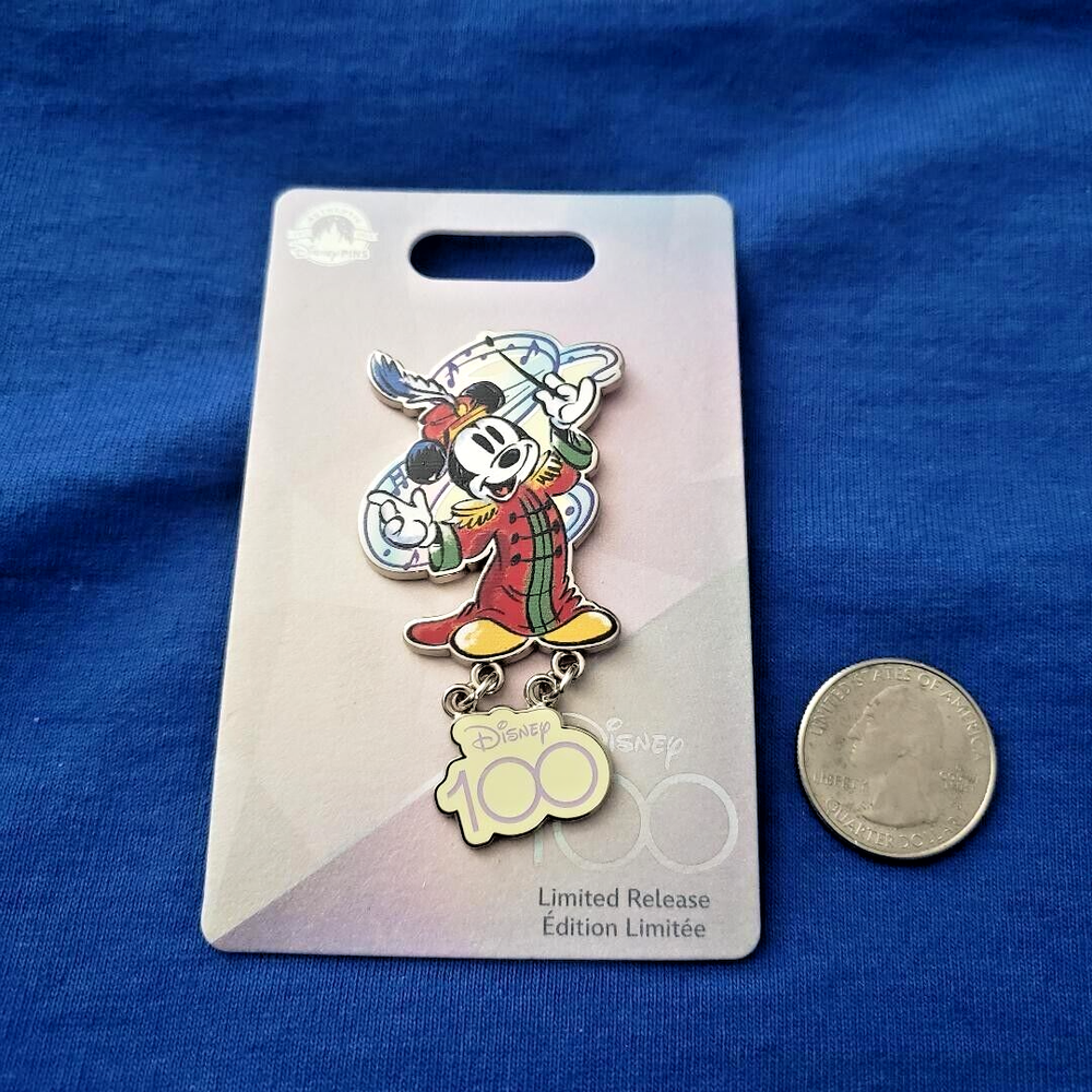 Disney Parks 2023 Disneyland Cast 100 Years of Music Mickey Band Concert LR Pin