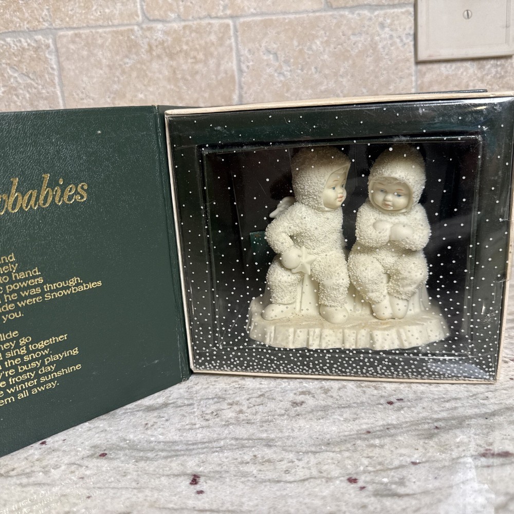 Department 56 Snowbabies THIS WILL CHEER YOU UP with Box Christmas New!