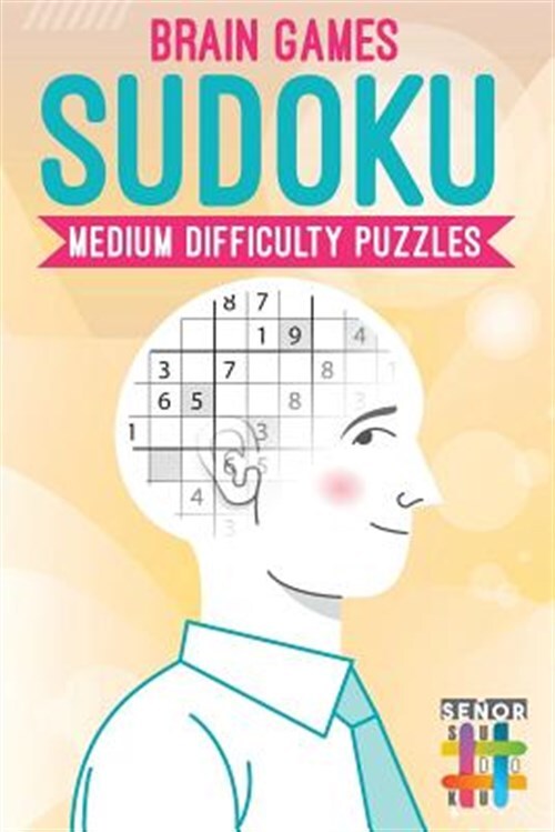 Brain Games Sudoku Medium Difficulty Puzzles, Paperback by Senor Sudoku, Like...