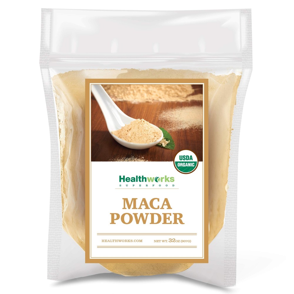 Maca Powder Raw (32 Ounces / 2 Pounds) | Certified Organic Flour Use | Keto, ...