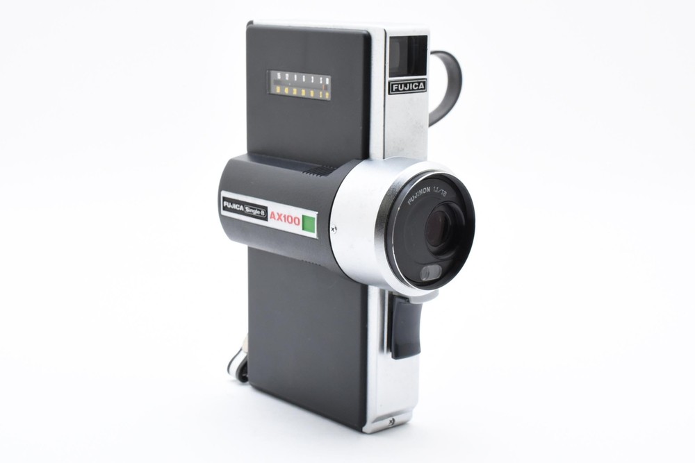 Vintage Fujica AX100 Single 8 Film Camera From Japan #414