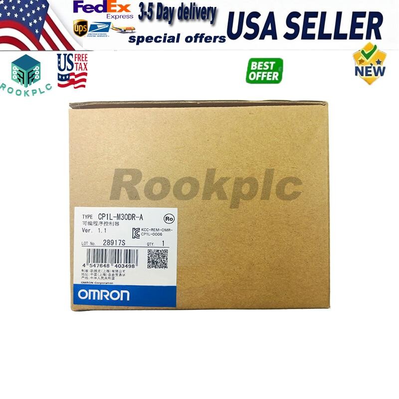 1PCS New Omron Unit CP1L-M30DR-A PLC Automation Module