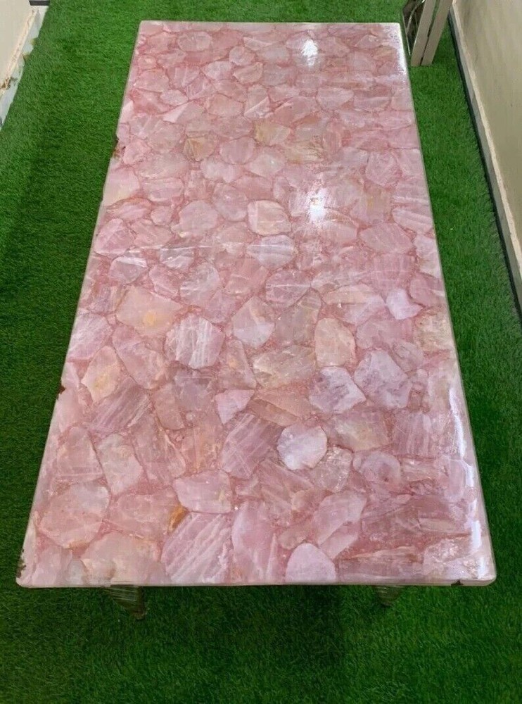 Pink Quartz Agate Marble Tabletop for Kitchen Countertop Cyber Monday Deal-image