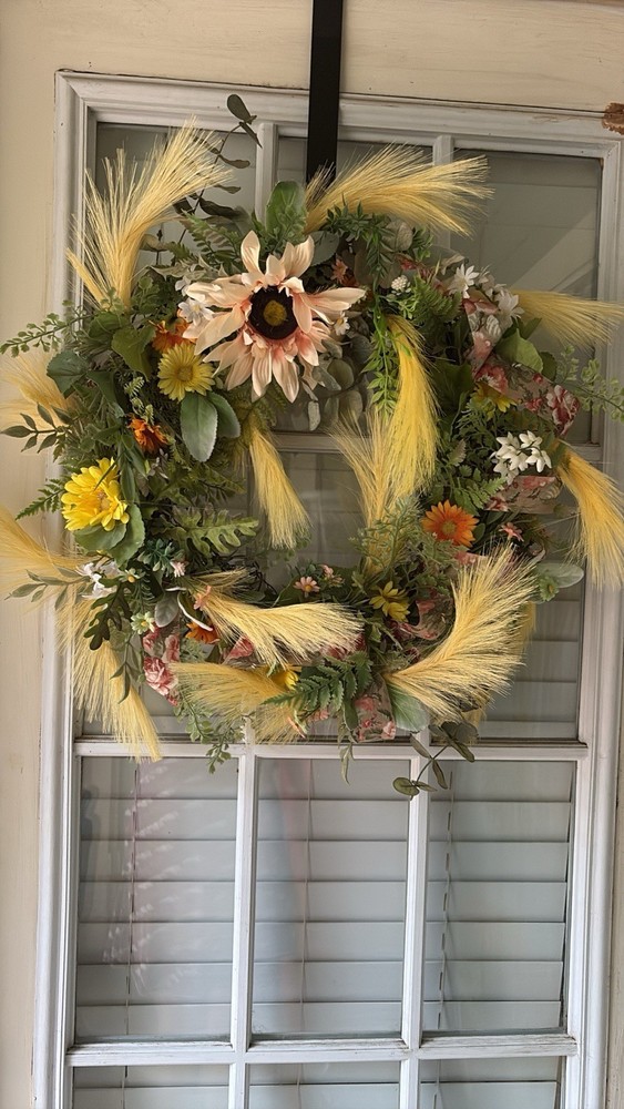 Floral Spring Wreath