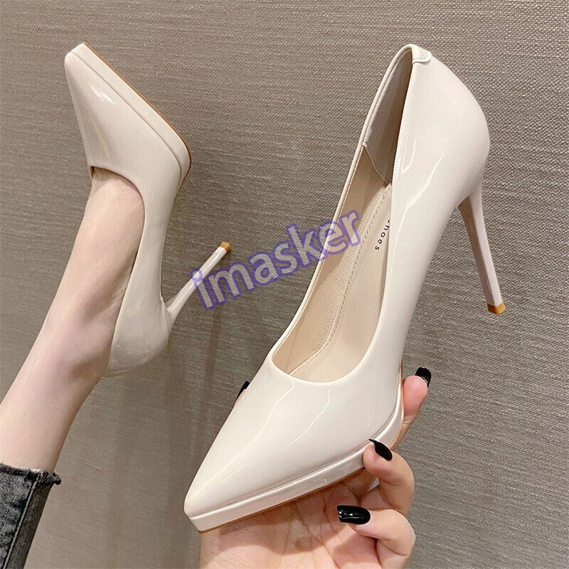 Womens Pointed Toe Platform High Stilettos Heels Pumps Office Ladies Party Shoes