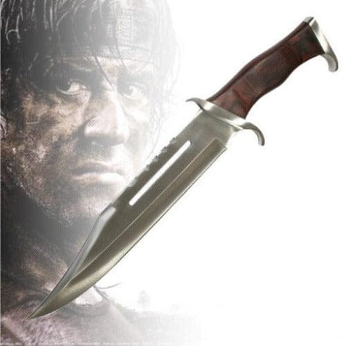 Rambo III Military Survival Knife with Sheath