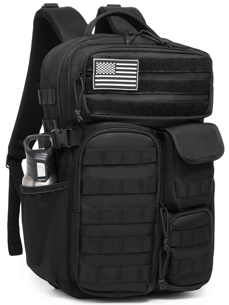 Men's Tactical Waterproof Military Backpack with Multiple Pockets
