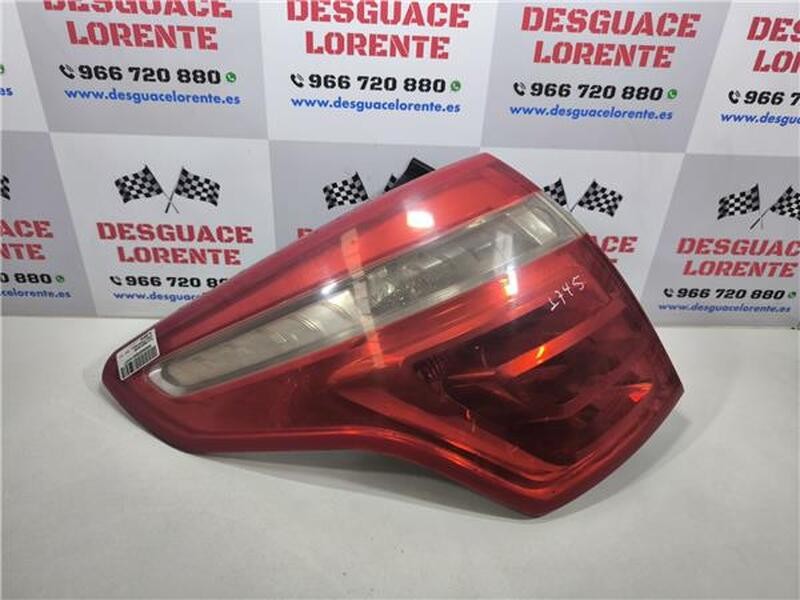 9653547480 Headlight Rear Left Citroen C4 Picasso 1.6 Exclusive 244457
