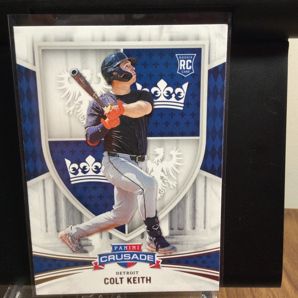 2024 Panini Crusade Silver Colt Keith RC #152 Detroit Tigers