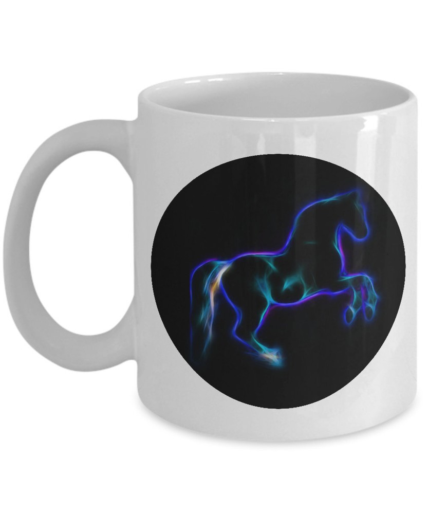 Horse Lover's Electric Coffee Mug - Perfect Gift for Equestrians