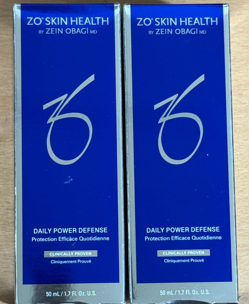 ZO Skin Daily Power Defense Duo – 2 x 50ML for Ultimate Daily Protection