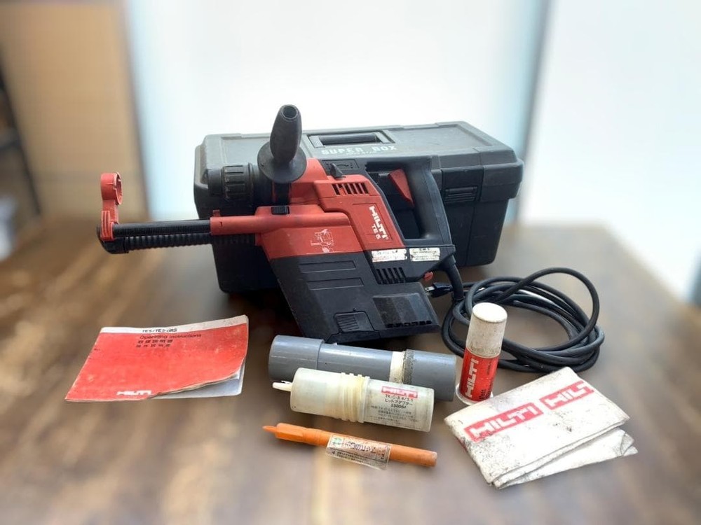 Hilti TE 5 Rotary Hammer Drill w/ DRS Dust Extraction System SDS Plus　From Japan