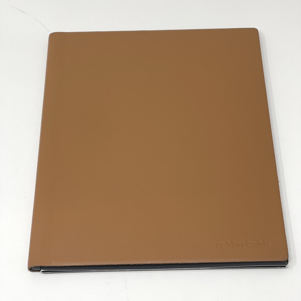 reMarkable 2 Brown Premium Leather Book Folio Only RM313 Excellent