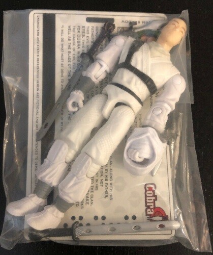 GI Joe Storm Shadow Revealed Unmasked Mail Away Hasbro 3.75