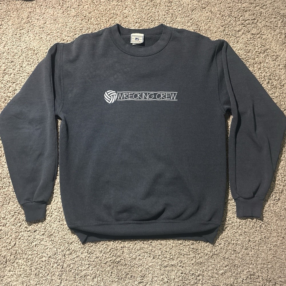 Vintage Lee Wrecking Crew Graphic Sweatshirt Retro Style