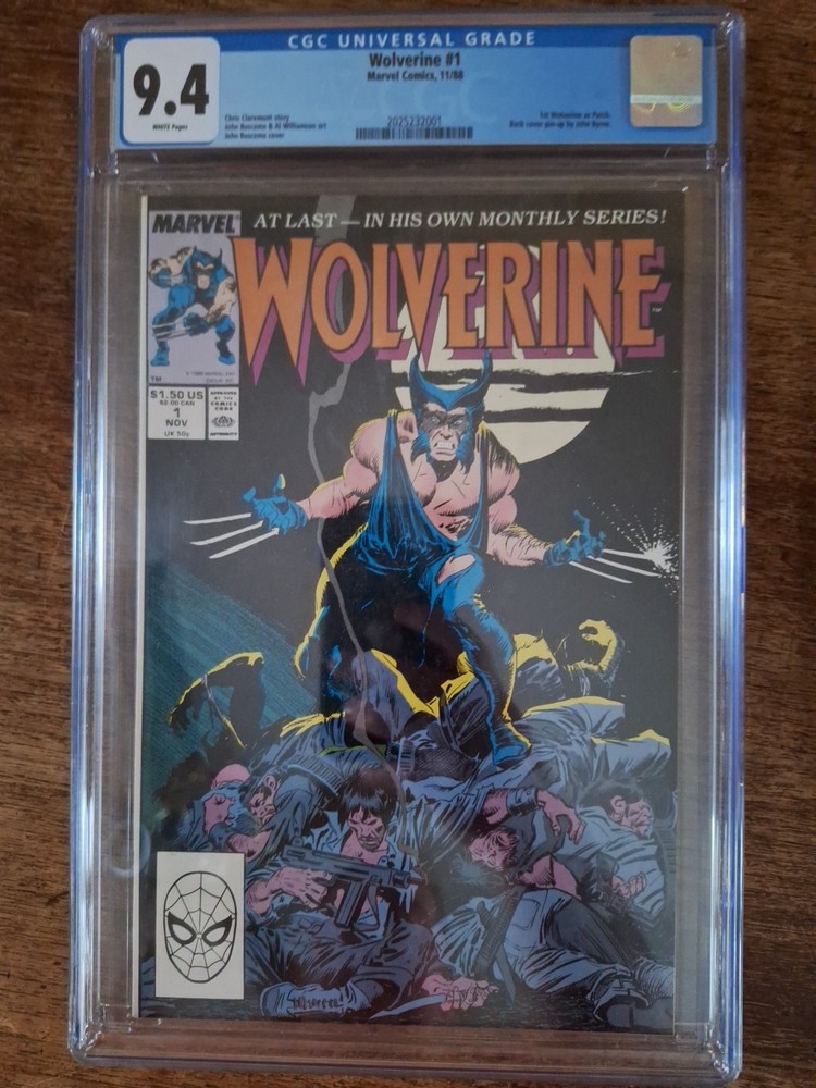 Wolverine Issue 1, 1988 CGC Grade 9.4