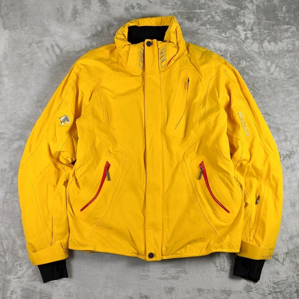 Descente Spain WC D2-8618 Exclusive model yellow gorpcore ski jacket mens XL