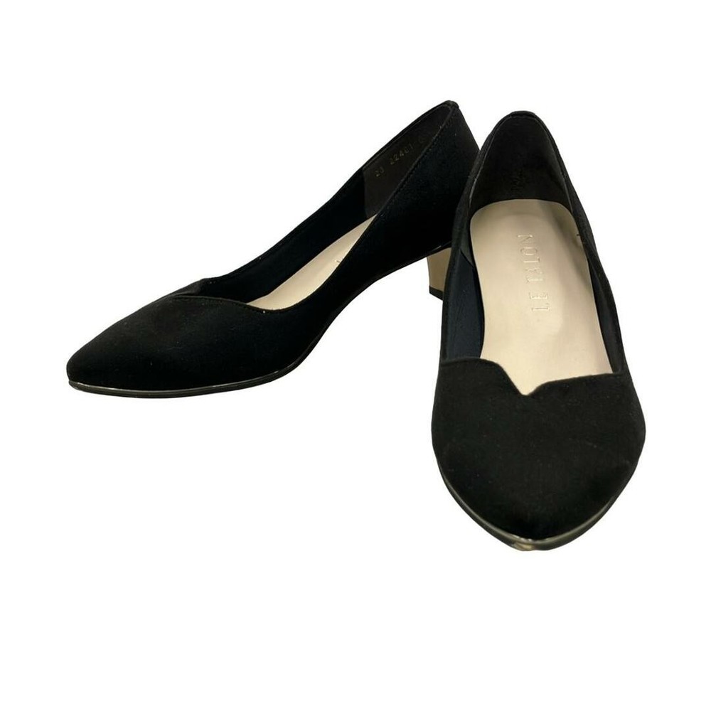 Lutalon Le Talon Pointed Toe Pumps Kobuka Metal Line 22461 Damage Details 9f192