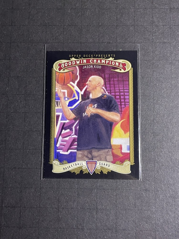 2012 Goodwin Champions Jason Kidd Card #116 - Dallas Mavericks (1)