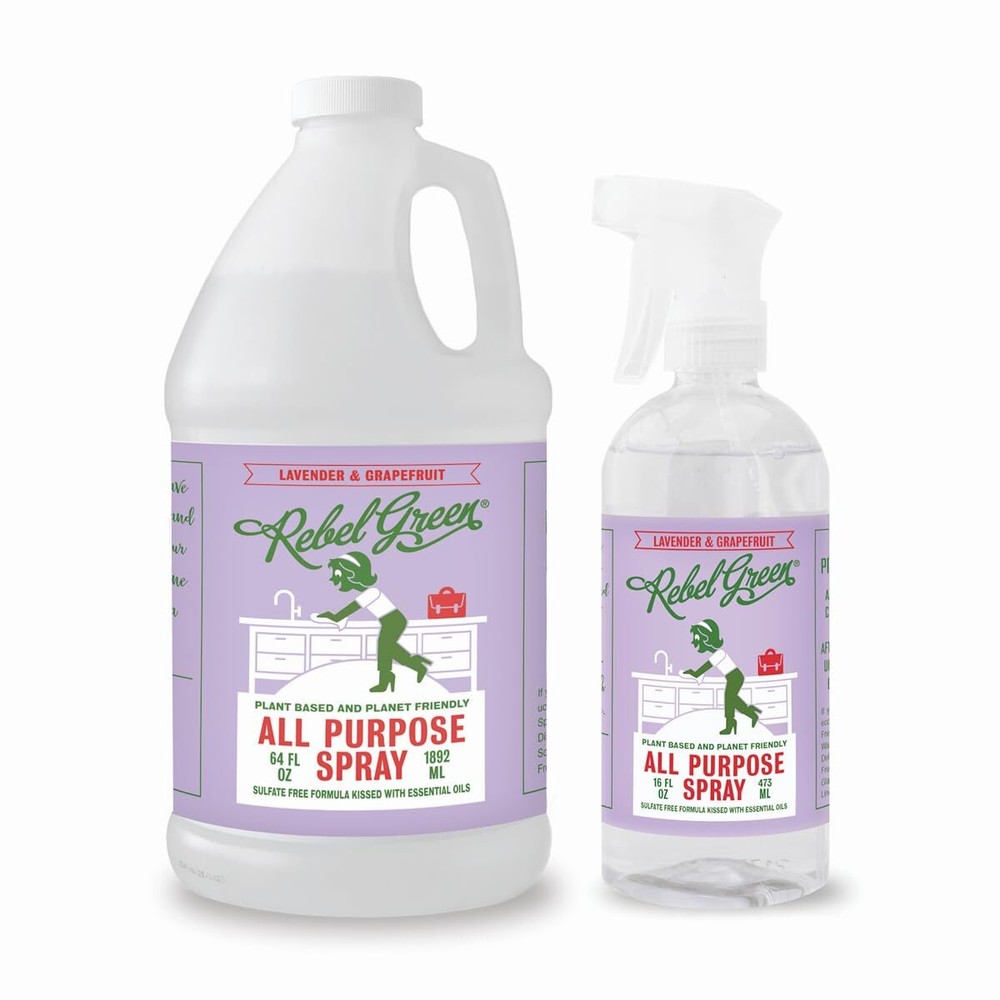 Natural All Purpose Cleaning Spray | Multi purpose Cleaner for Home & Kitchen...