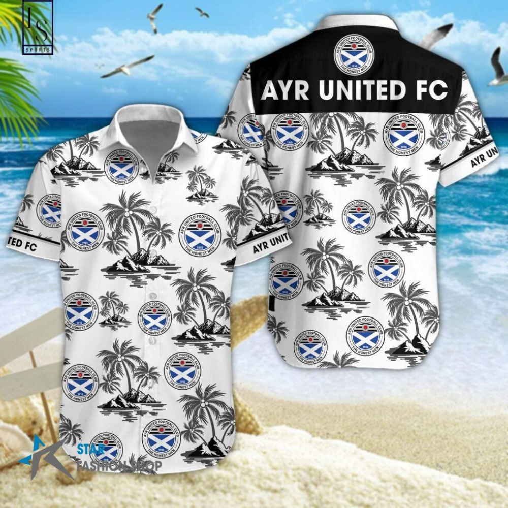 Ayr United FC 3D Hawaiian Shir