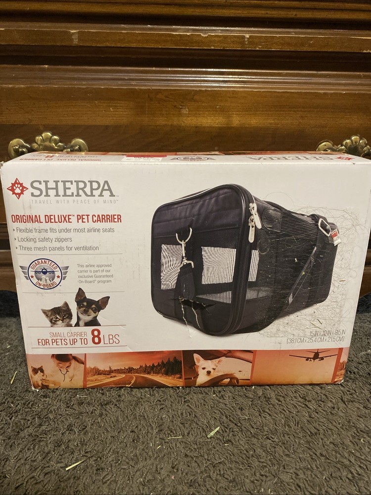 Sherpa Deluxe Original Airline Approved Pet Travel Carrier