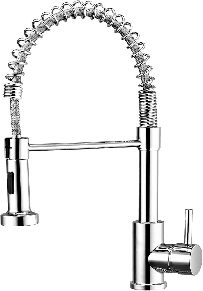 Peppermint Kitchen Taps with Pull Out Spray Chrome Kitchen Mixer Taps 1 Hole Com