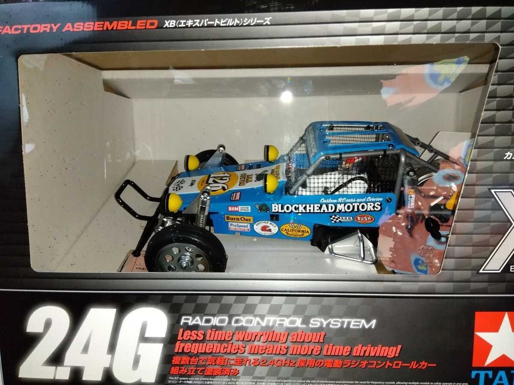 TAMIYA 1/10 XB No.232 EXPERT BUILT PRO BLOCKHEAD MOTORS Ready To Run RTR 57932