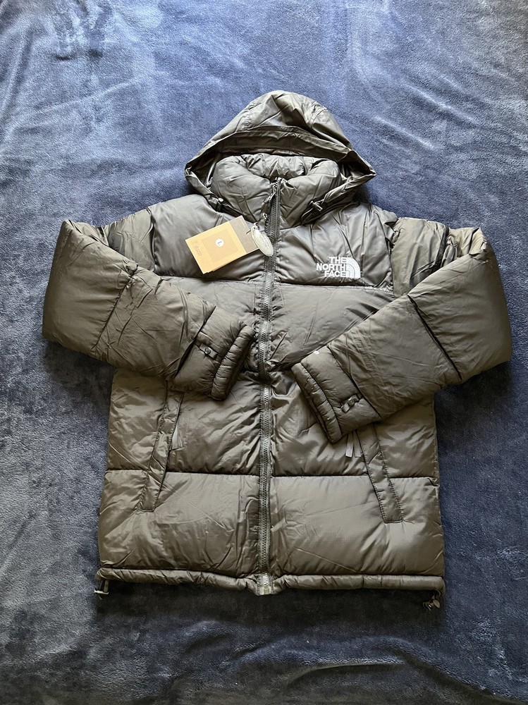 Large Black North Face 700 Nupste Hooded Down Puffer Jacket