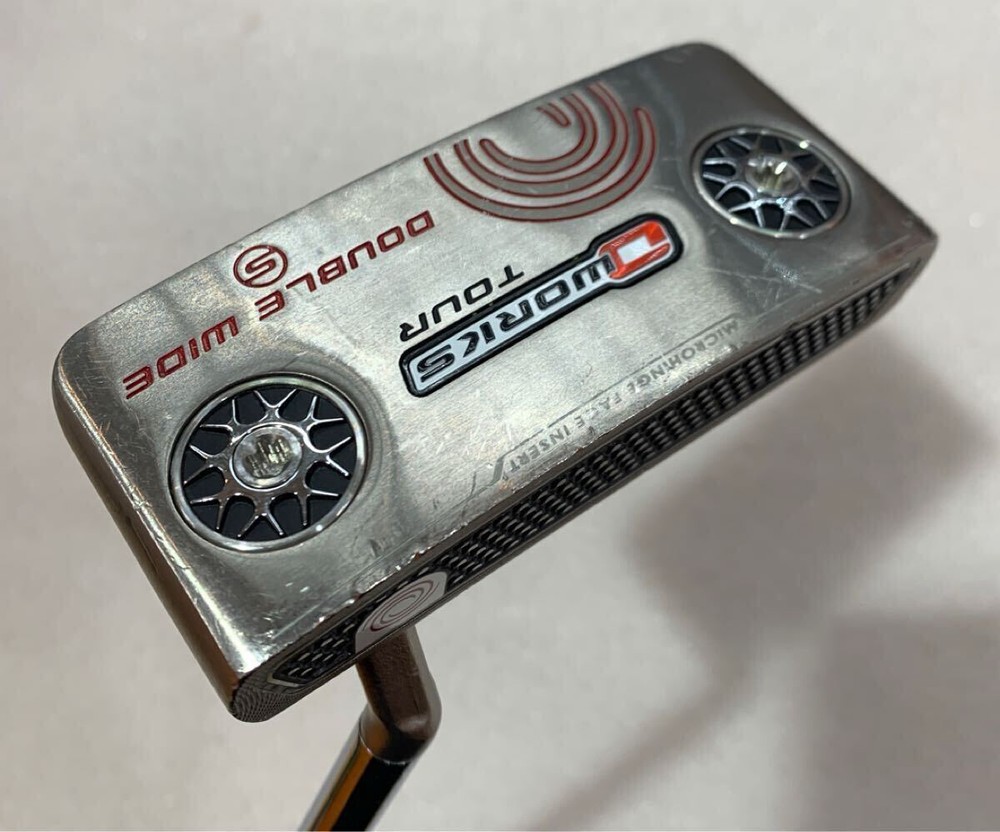 Odyssey O-Works Tour Double Wide S Putter Silver Original 34 Inches No Cover