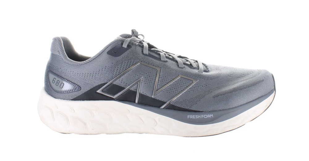 New Balance Mens M680lg8 Gray Running Shoes Size 11.5 (4E) (7776133)