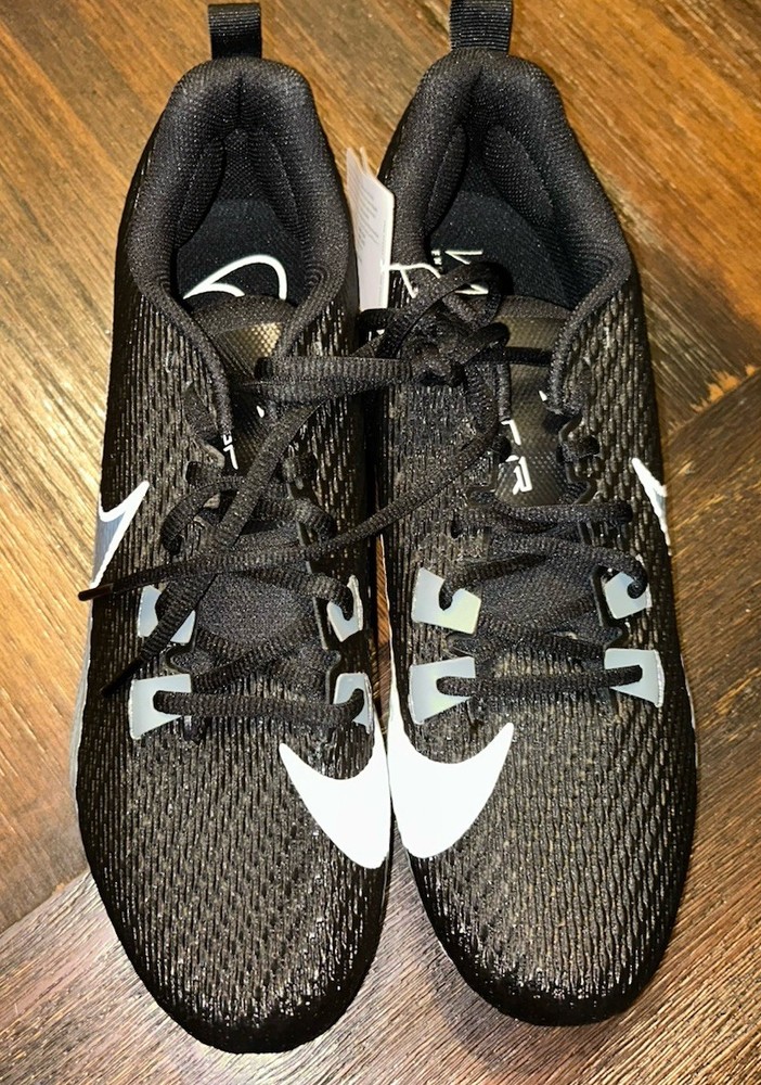 Nike Vapor Edge Speed 360 2 Black Grey Men's Size 11 Football Cleats DA5455-010