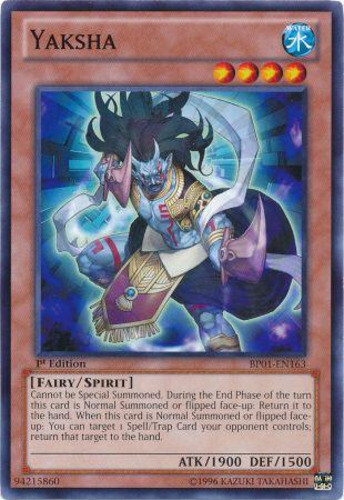 Yaksha BP01-EN163 Common 1st Edition Lightly Played Yugioh Card