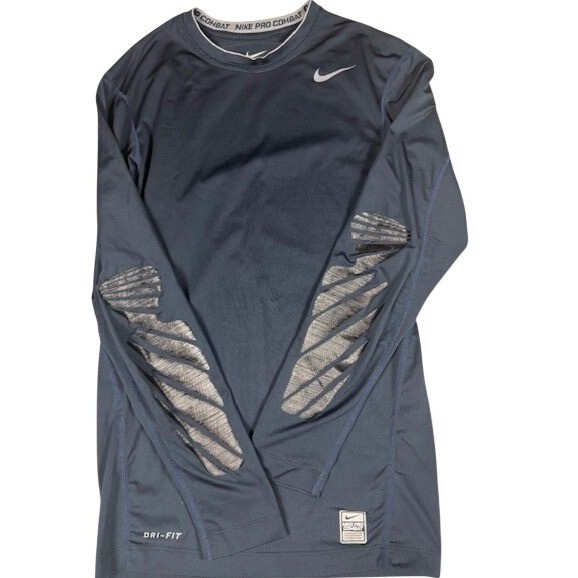 Nike Pro Combat Shirt Mens M  Dri-FIT Compression Long Sleeve Training Athletic