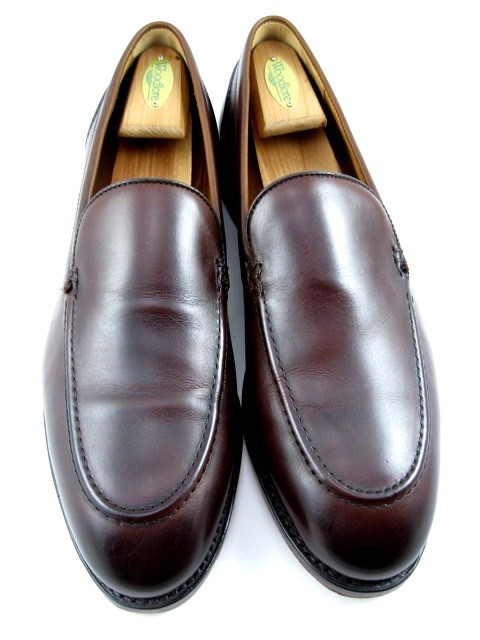 Allen Edmonds Randolph Venetian Penny Loafers in Mahogany Size 12D 625N