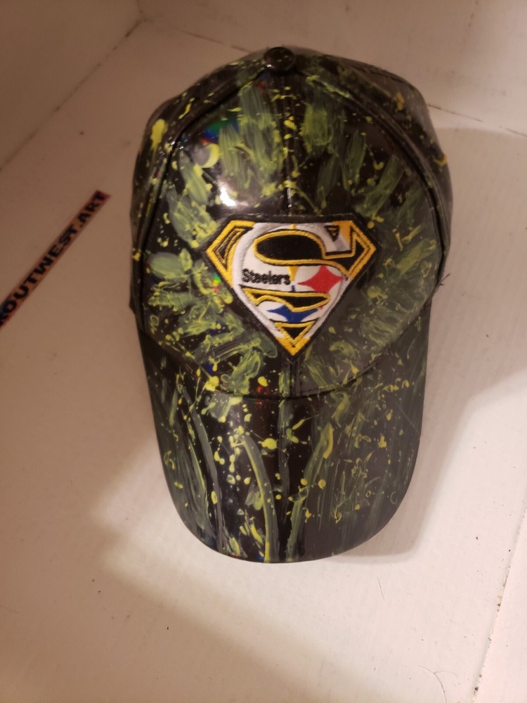 SUPER STEELERS ART CAP