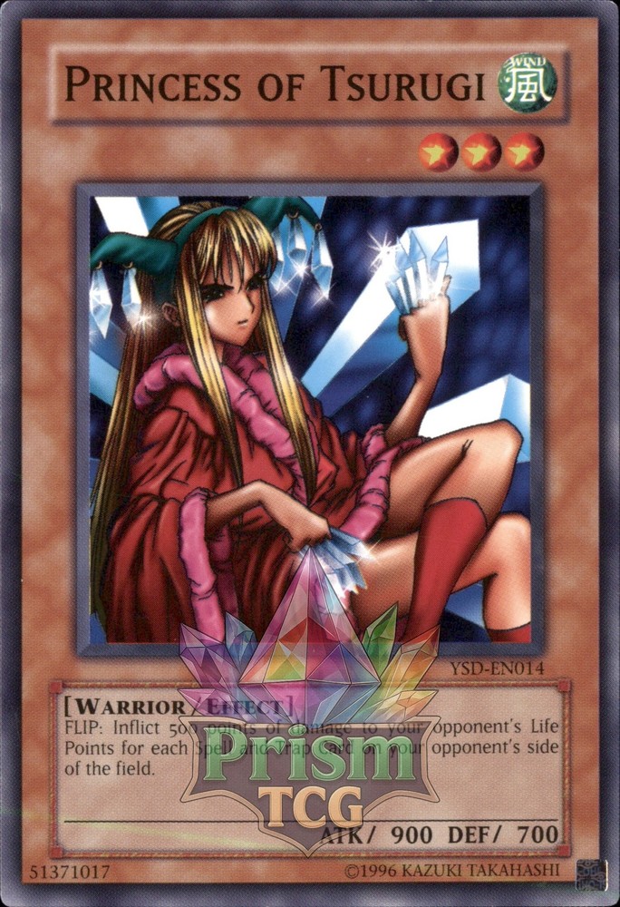 Tsurugi Princess YSD-EN014 Yugioh Rare Card